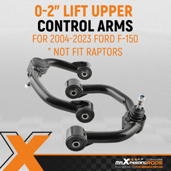 2x Front Upper Control Arms 0\\"-2\\" Lift for 2004-2022 Ford F-150 F150 2WD 4WD