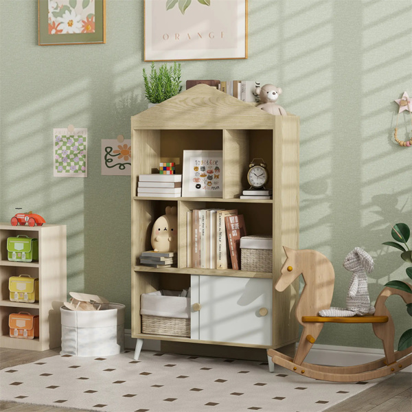 MDF Children's Toy Shelf, Kids Bookshelf 