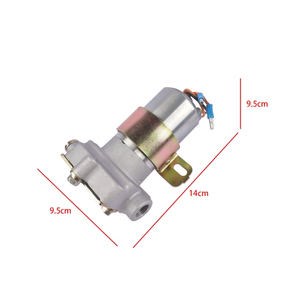 High Flow Performance Electric Fuel Pump 140 GPH Universal for 3/8" NPT Ports