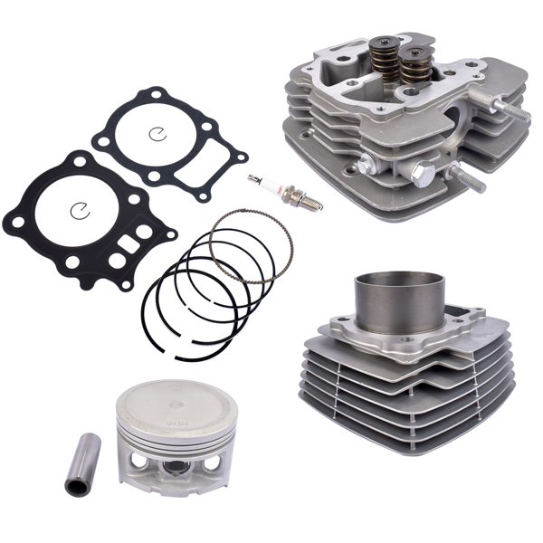 Cylinder Head Piston Gasket Kit 13101-HN5-670 12100-HN5-670 for Honda FourTrax Rancher 350 2X4, 350 ES 2X4, 350 ES, 350 2000-2006 13102-HN5-670 13103-HN5-670 MK1000988