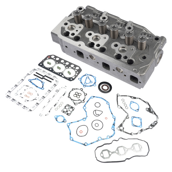 Cylinder Head Assy & Gasket Set for Mitsubishi S3L CAT EC25 Caterpillar 303SR