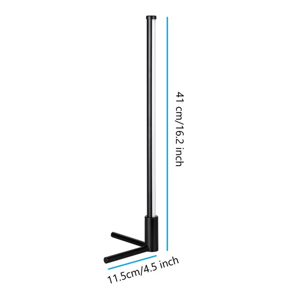 Light LED Table Lamp Minimalist Bedside Lamp 3 Colors & RGB Corner Desk Light