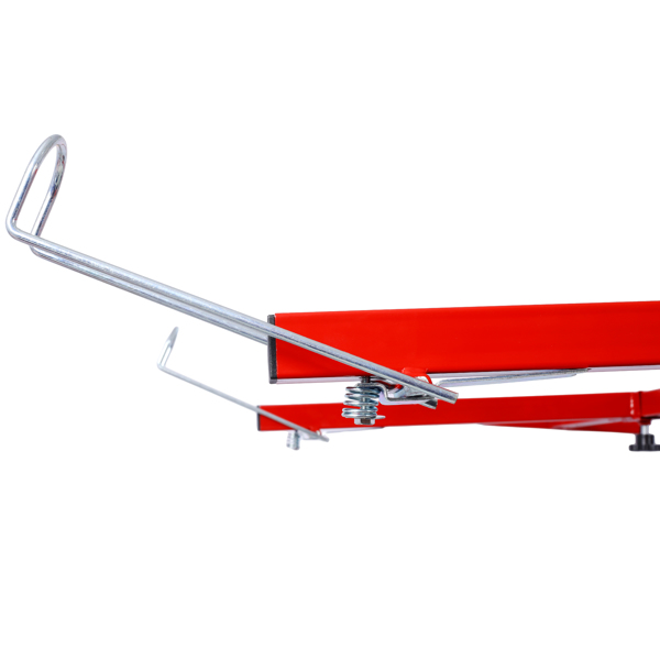 Drywall Lift Panel 16' Lift Drywall Panel Hoist Jack Lifter Jack Rolling Caster Wheel Sheetrock Drywall Lift Construction Tools,150-lb. Capacity, 4ft. x 16ft. Max. Sheet Size ,red