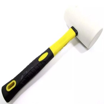 32oz LARGE White Rubber Mallet/Hammer MARK FREE Handle UPVC/Window/Glazing/Panel