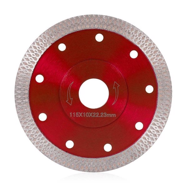 2x 115mm Diamond Cutting Discs 4.5" Angle Grinder Blade Tile Stone Concrete Tool