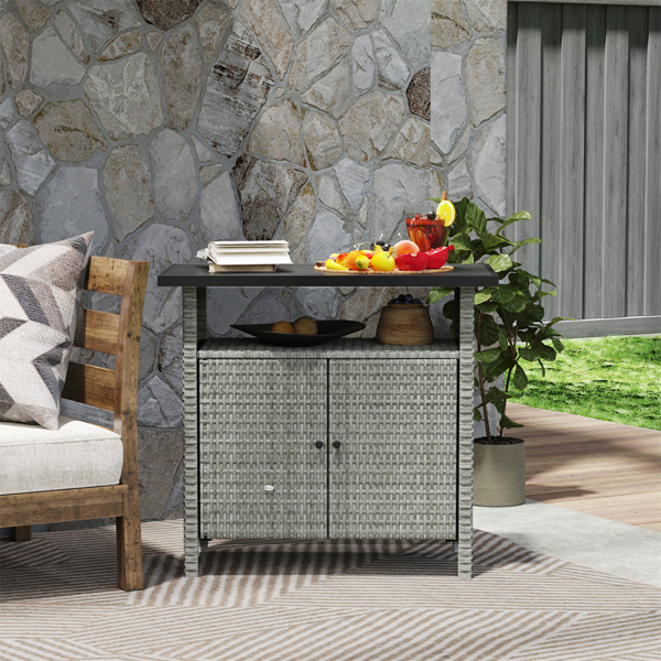 Rattan Storage Cabinet/Storage Cabinets/Lockers