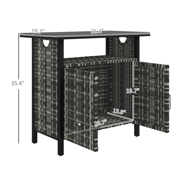 Rattan Storage Cabinet/Storage Cabinets/Lockers