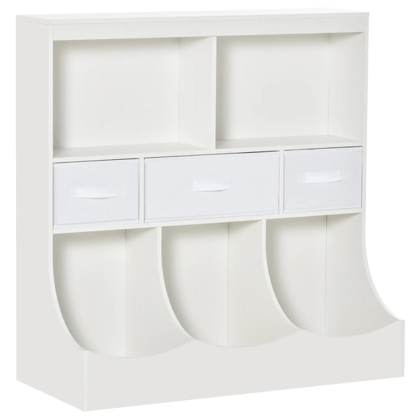 White bookcase/display bookcase for children