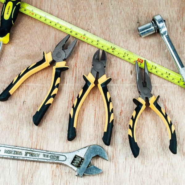 3 Piece Combination Heavy Duty Pliers Set Soft Grip Snips Tools Plier Steel