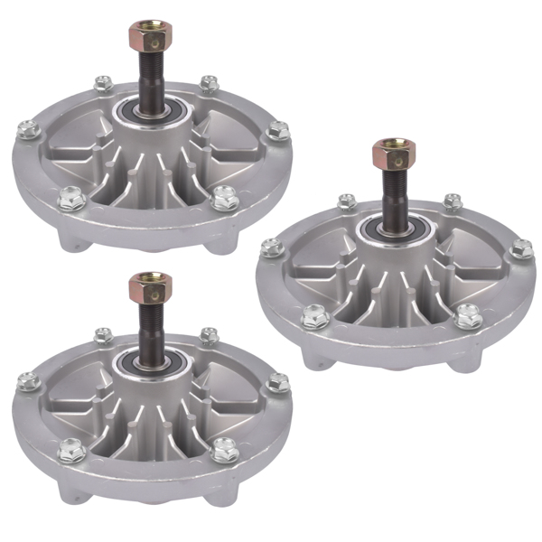 3Pcs Spindle Assembly fit for Exmark Quest 48" Quest 52" Toro Titan 1163497 1165712 1215681