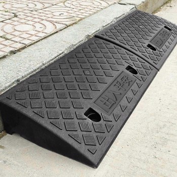 Vehicle Slope Ramp Universal Heavy Duty Rubber Kerb Ramps Car Bikes Threshold