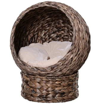 19.75\\" L x 16.5\\" W x 23.5\\" H cat bed with upholstered, cat basket bed cat house  