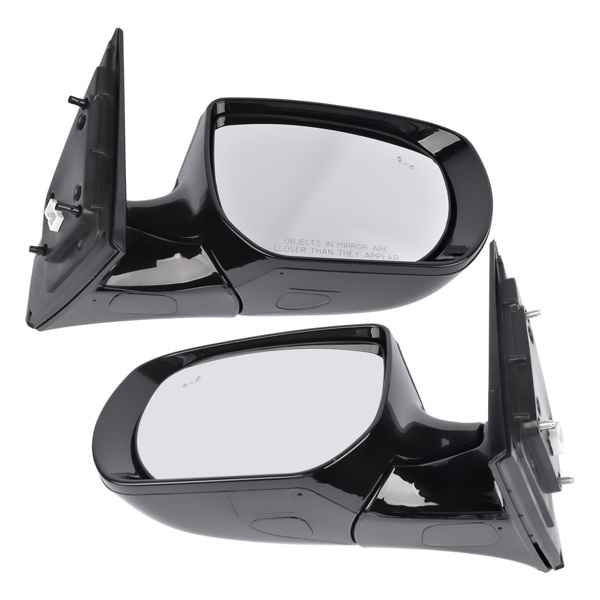 2Pcs Power View Mirrors Heated Right + Left for Hyundai Santa Fe Sport 2013-2018 2.0 2.4L 876204Z011, 876104Z011