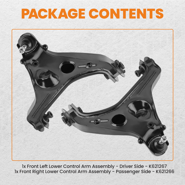 2pcs Front Lower Control Arms Left & Right for 2009-2013 Ford F-150 Expedition	