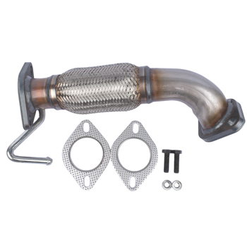 Front Flex Exhaust Pipe for Hyundai Elantra 2011-16 Kia Forte 1.8 w/o Oxygen Sensor Port 52597