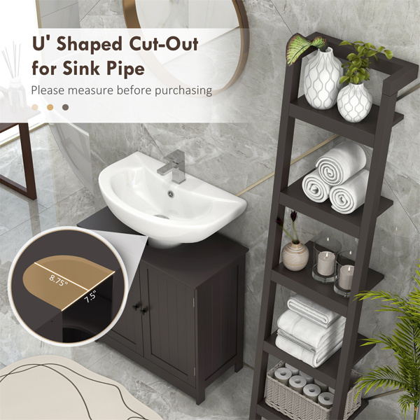 Pedestal Sink Storage Cabinet, Under Sink Cabinet  ( Amazon Shipping)（Prohibited by WalMart）