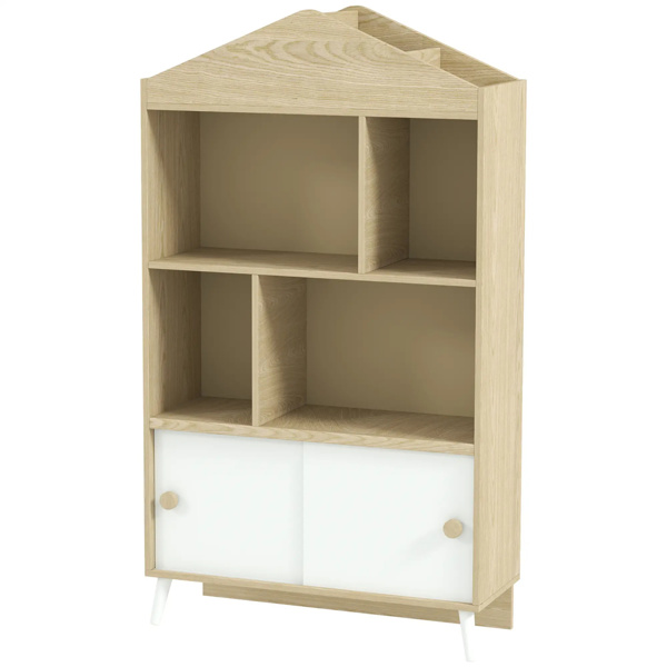 MDF Children's Toy Shelf, Kids Bookshelf 