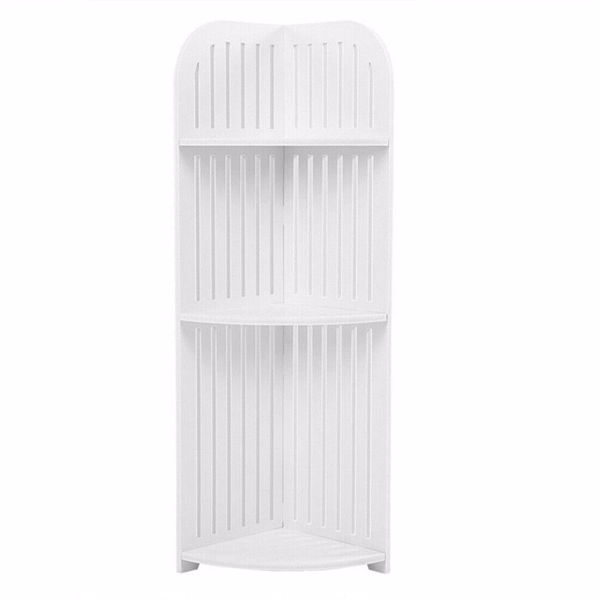 3 Tier Corner Bath Shelf Shower Caddy Storage Rack Unit Organiser Stand White UK