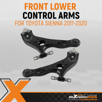 2pcs Front Lower Control Arm w/ Ball Joint for Toyota Sienna 2011-2020 3.5L V6