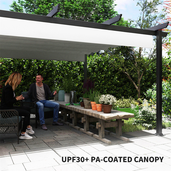 Retractable Pergola Canopy