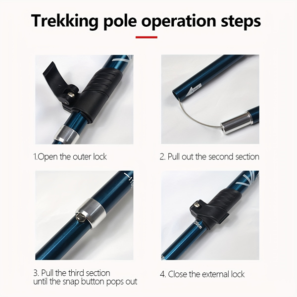 Trekking Poles for Hiking Poles Collapsible Lightweight Hiking Sticks Hiking Poles for Men Walking Sticks for Hiking Sticks for Women Walking Poles Hiking Poles for Women