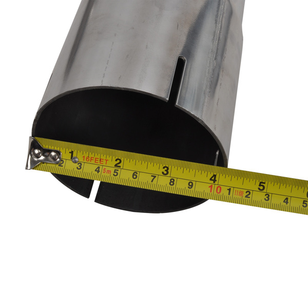 Exhaust pipe aluminum-coated tube, 4-inch diameter, 1.5mm wall thickness MT017025(Ban the sale of Amazon)(No support for returns without reason)