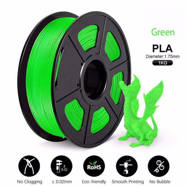 3D Printer Filament PLA+ 1.75mm 1KG/Roll High Temperature Spool Printing Colours