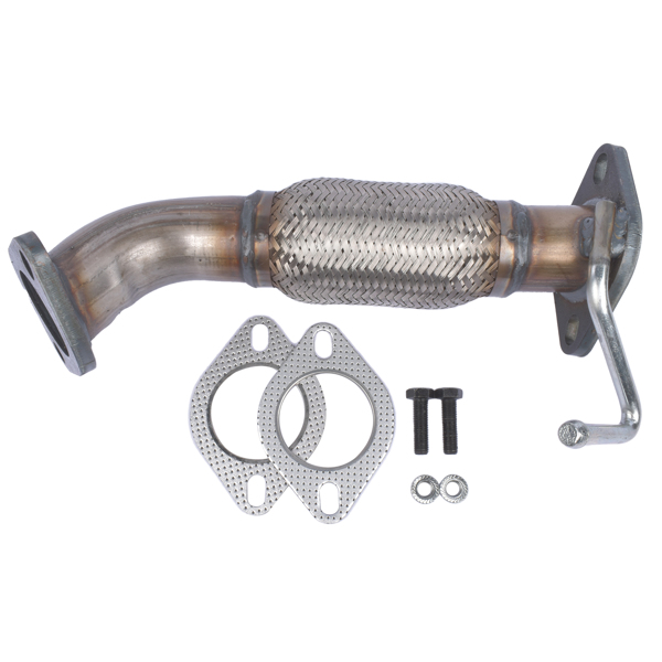 Front Flex Exhaust Pipe for Hyundai Elantra 2011-16 Kia Forte 1.8 w/o Oxygen Sensor Port 52597