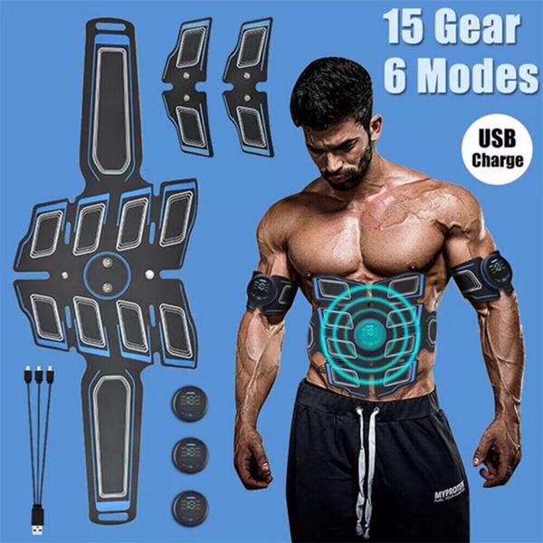 2024 NEW EMS Abdominal Muscle Core Toning Trainer Stimulator Flex Toner Tactical