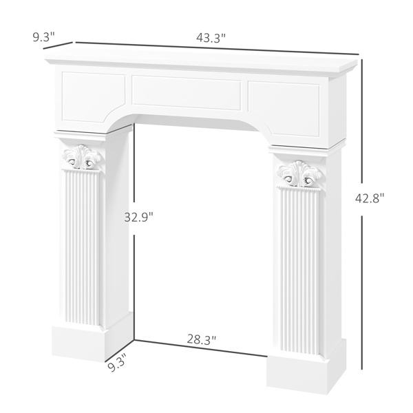  Fireplace Mantel ( Amazon Shipping)（Prohibited by WalMart）