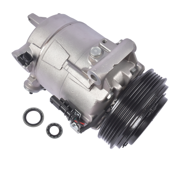 A/C Compressor & Clutch for Chevy Impala Malibu Equinox GMC Terrain Buick Regal 2.0 2.4 2.5L 2013-2019 23314082, 23338189