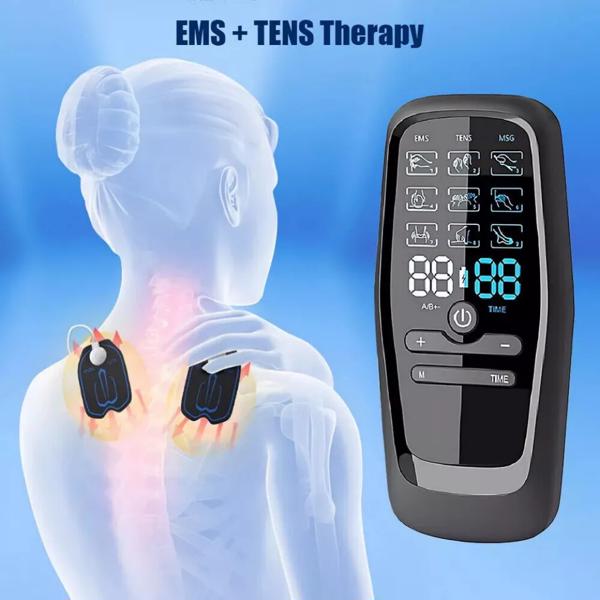 27 Modes Tens Unit Muscle Therapy Pain Relief Stimulator Machine Pulse Massager