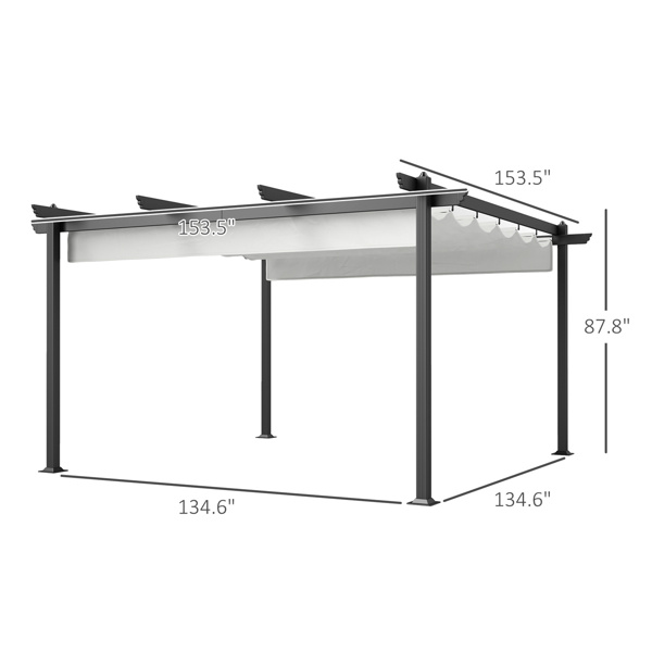 Retractable Pergola Canopy