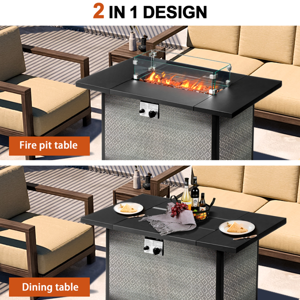 43-Inch Fire Table