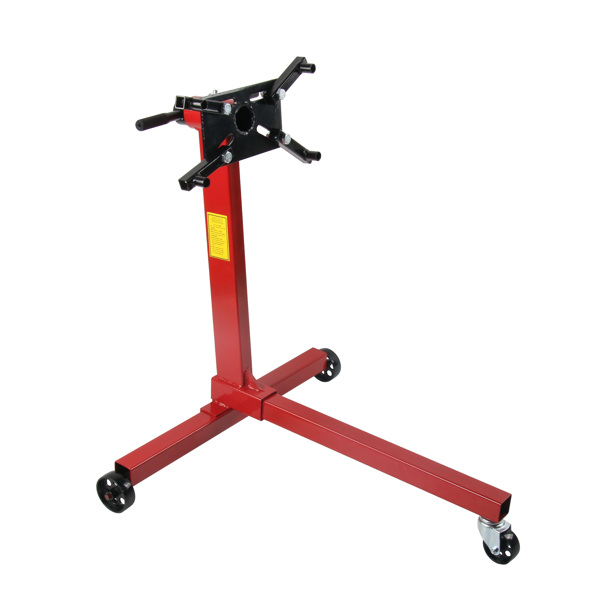 Engine Stand 750 LBS with red iron MT034015 (Ban the sale of Amazon)(No support for returns without reason)