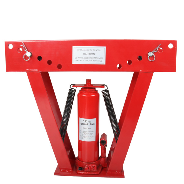 Pipe Bender Manual Hydraulic 12 Ton red iron MT034019 (Ban the sale of Amazon)(No support for returns without reason)