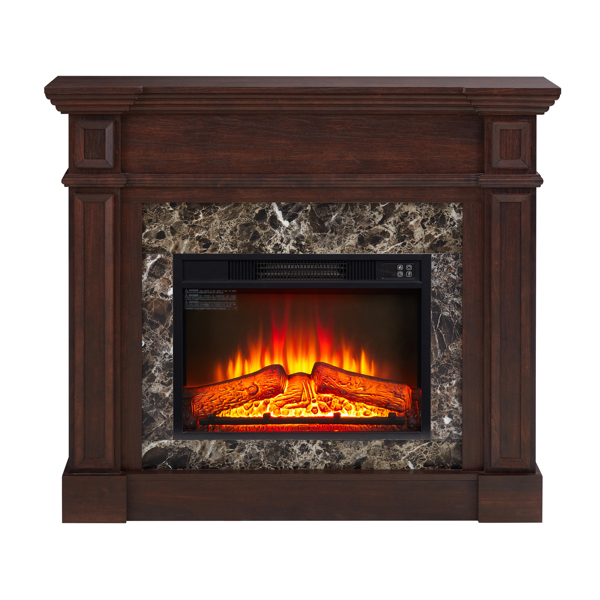 Only Mantel (NOT INCLUDED 23" FIREPLACE)--Cherry, 45.6"W*11.8"D*40"H