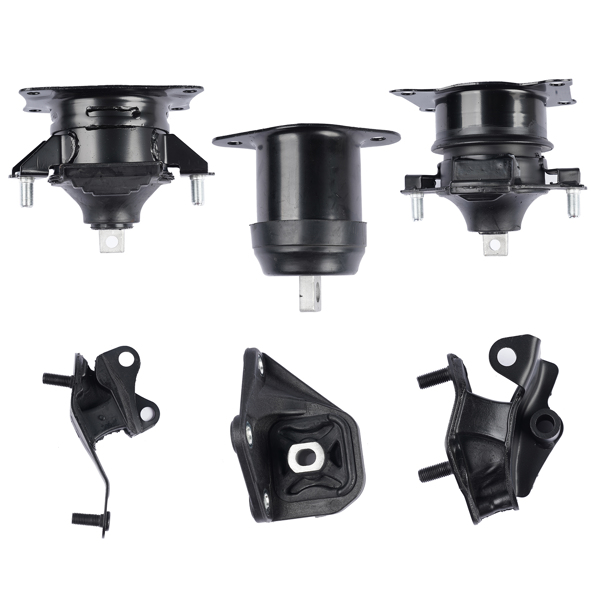 Set of 6 Engine Motor & Transmission Mount A4517 A4516 for Honda Accord 2.4L 2003-2007 Auto Transmission