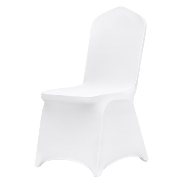 Stretch Spandex Folding Chair Covers, Universal Fitted Chair Cover, Removable Washable Protective Slipcovers, for Wedding, Holiday, Banquet, Party, Celebration, Dining (30PCS White)