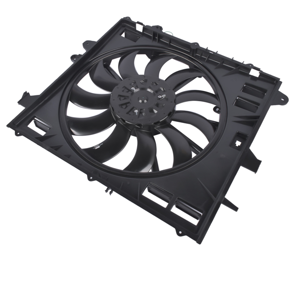 Radiator Cooling Fan with Shroud, with Brushless Motor for Chevy Camaro Cadillac CTS  ATS 2016-2020 V8 6.2L V6 3.6L  3115292 84100128