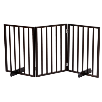 The Wooden Dog Fence Walnut