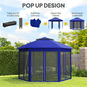 Pop Up Gazebo Canopy Tent 