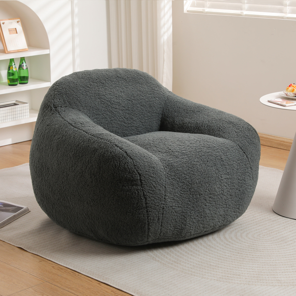 Bean Bag Chair ,Bean Bag Sofa for Adults Comfy Beanbag Giant Bean Bag Chair with Spacious Design Bean Bag Couch with Armrest Large Bean Bag Chair with Memory Foam Filler for Living Room Bedroom