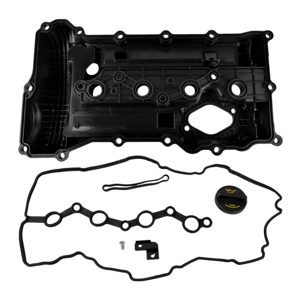 Engine Valve Cover w/ Gasket & Cap for 2011-2016 Hyundai Sonata Santa Fe Kia Optima 2.0 2.4L 224102G710 224002G670