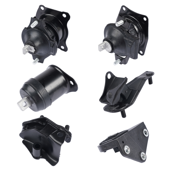 Set of 6 Engine Motor & Transmission Mount A4517 A4516 for Honda Accord 2.4L 2003-2007 Auto Transmission