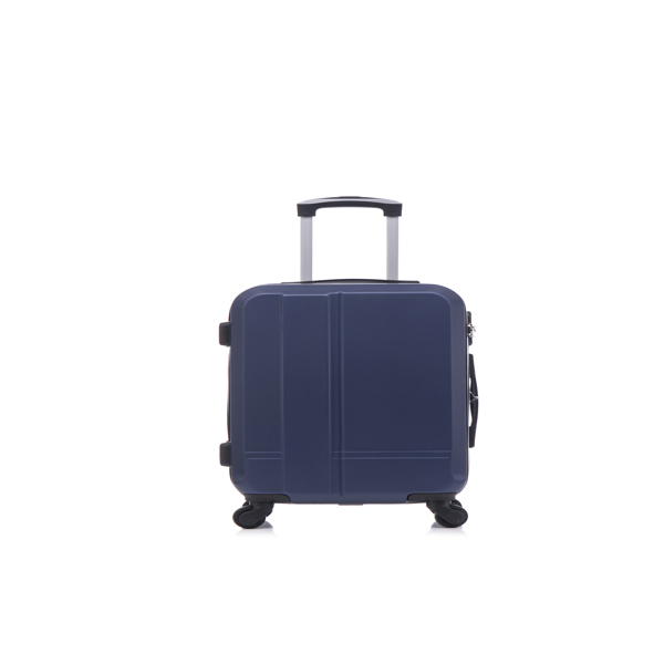 Luggage set of 3 pieces (20/24/28) - Luggage set - Wheel luggage - ABS durable and lightweight rotating hard shell luggage (blue)