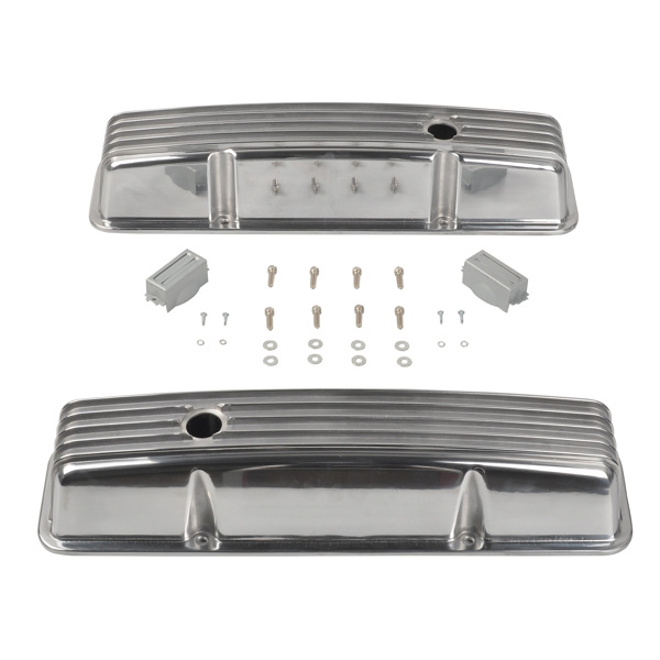 Valve Cover Polished, small Chevy 58-86 high MT039012 (Ban sale on  Amazon) (No support for unconditional return)