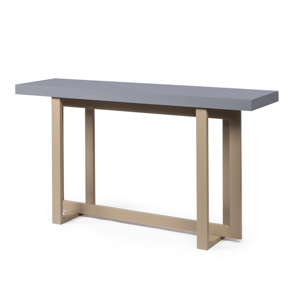 Modern Wood Entryway Console Table Sofa Table, Long Entryway Table for Hallway Living Room Foyer Corridor Bedroom, Grey