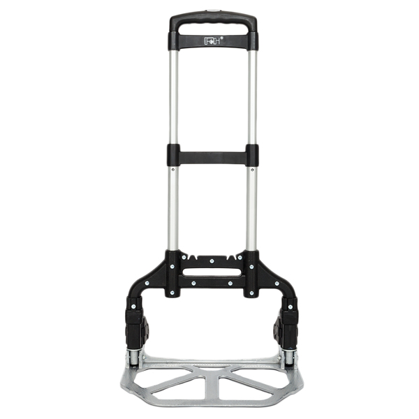 Portable Foldable Telescopic Trolley Trolley Luggage Trolle Black