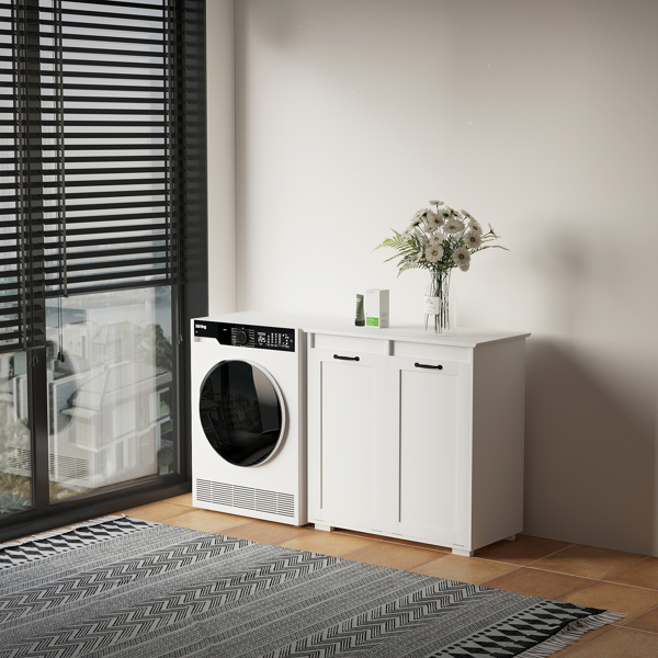 Laundry Cabinet ,with 2 Removable Liner Bags